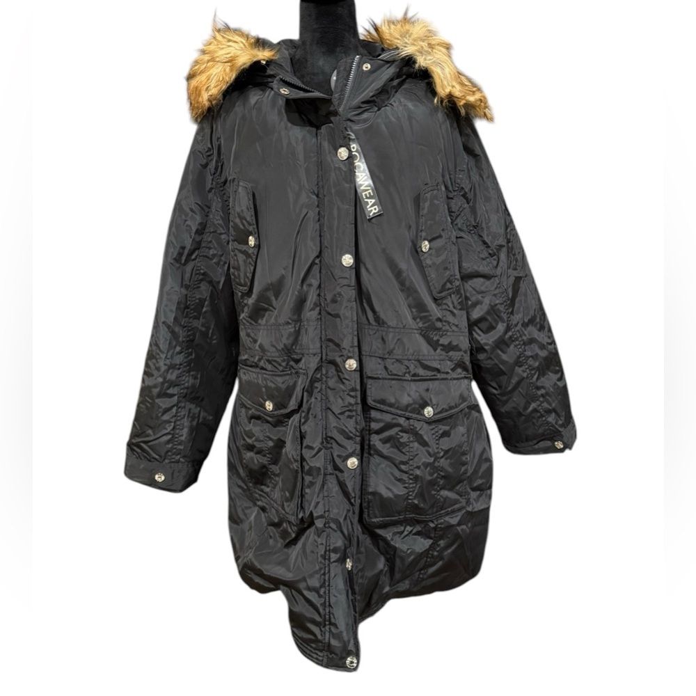 Rocawear Classic Removable Fur Lined Hooded Coat Jacket Men’s Size 3XL NWT